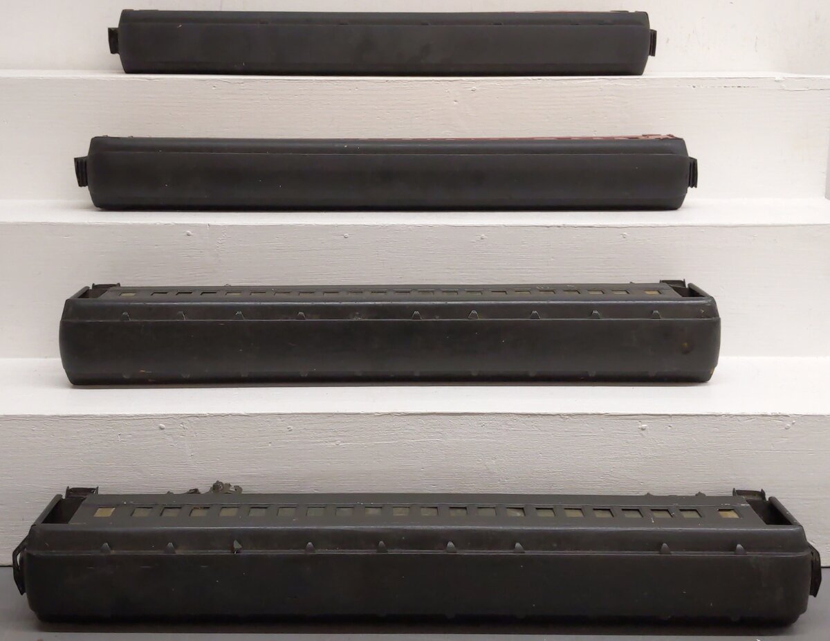 O Scale Assorted Passenger Cars (4) - 2-Rail - Painted