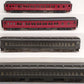 O Scale Assorted Passenger Cars (4) - 2-Rail - Painted