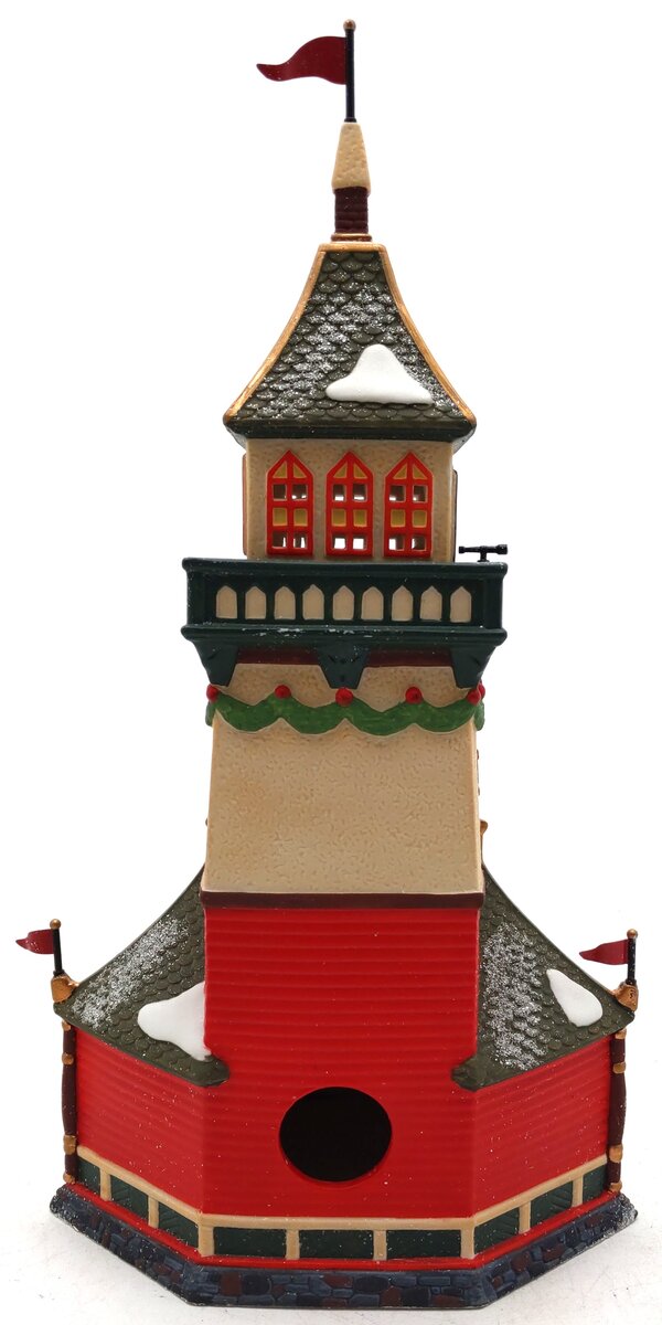 Dept 56 56294 North Pole Series Lighted "Santa's Lookout Tower" LN/Box