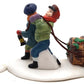 Dept 56 5558-1 "Bringing Home The Yule Log" Collectible Figure LN/Box