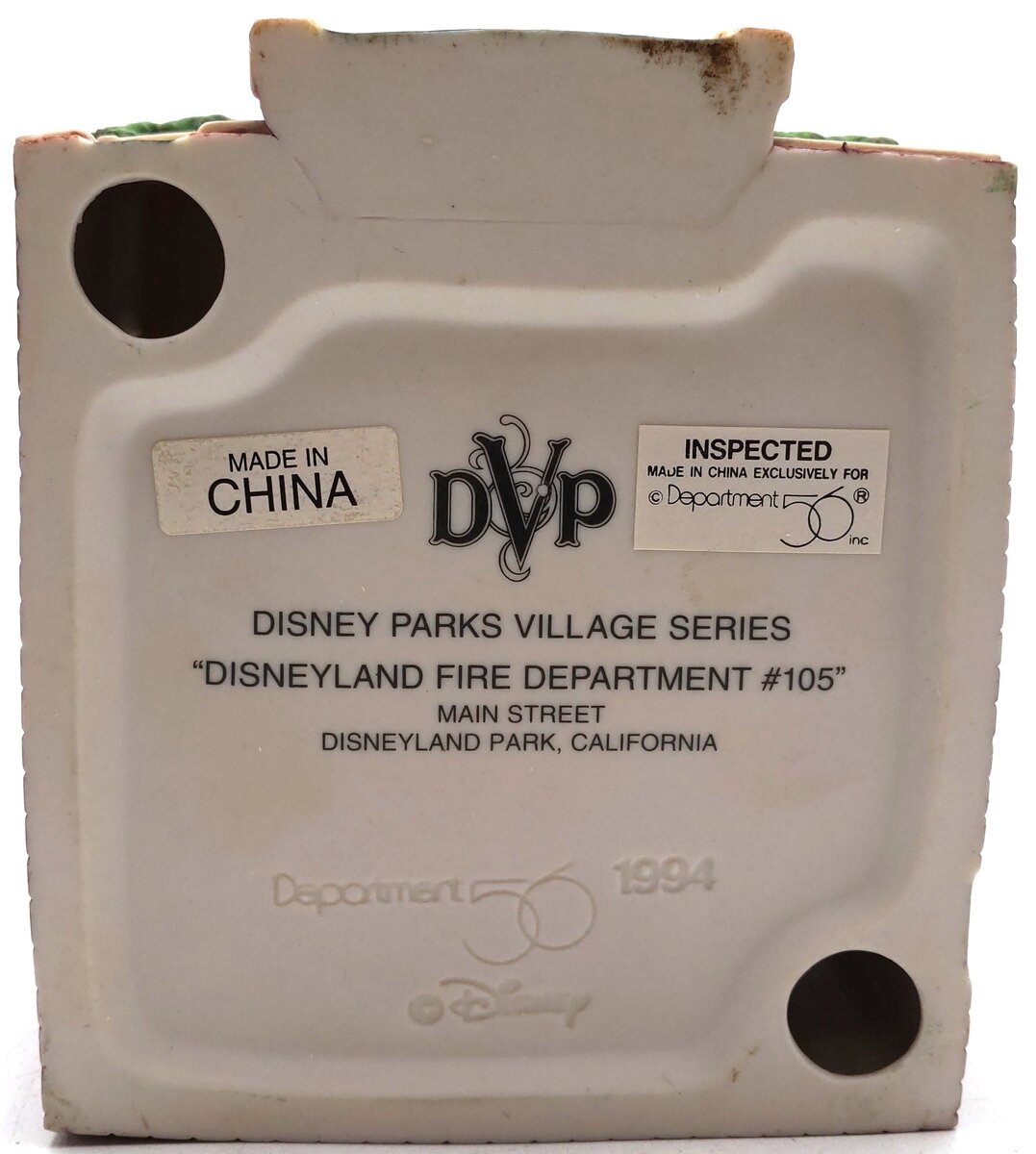Dept 56 5352-0 Disney Parks -Fire Department LN/Box