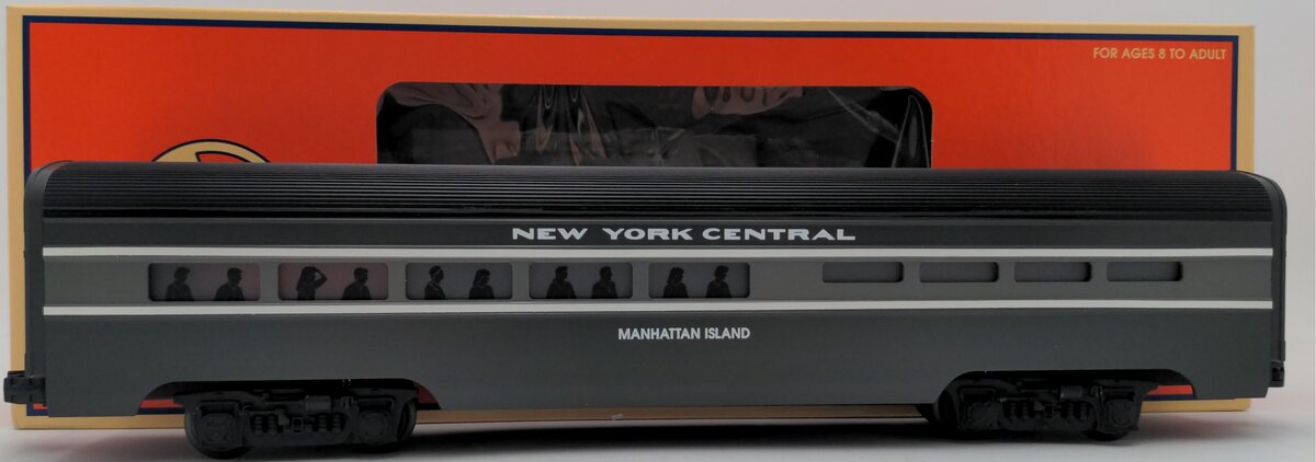 Lionel 6-19173 O Gauge New York Central Streamlined "Manhattan Island" Diner EX/Box