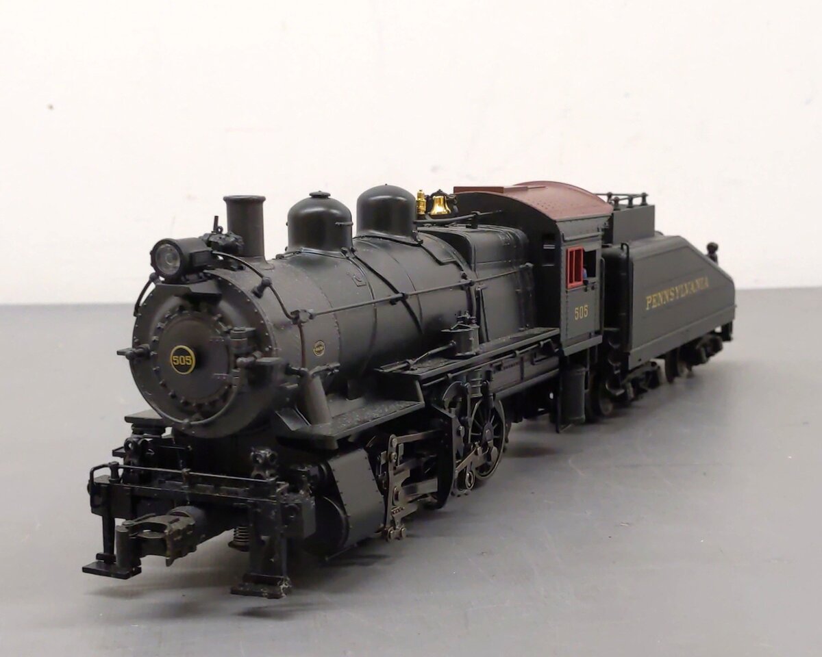 K-Line K3480-0001 O Gauge Pennsylvania 0-6-0 B6 Steam Switcher #505 w/Railsounds EX/Box