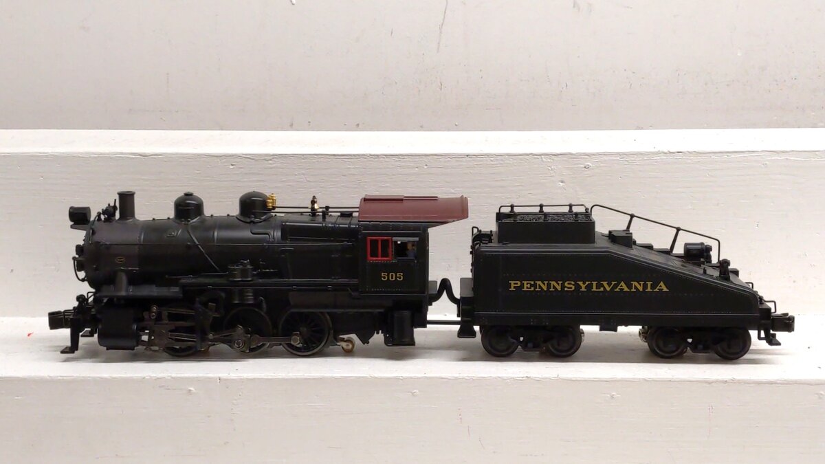 K-Line K3480-0001 O Gauge Pennsylvania 0-6-0 B6 Steam Switcher #505 w/Railsounds EX/Box