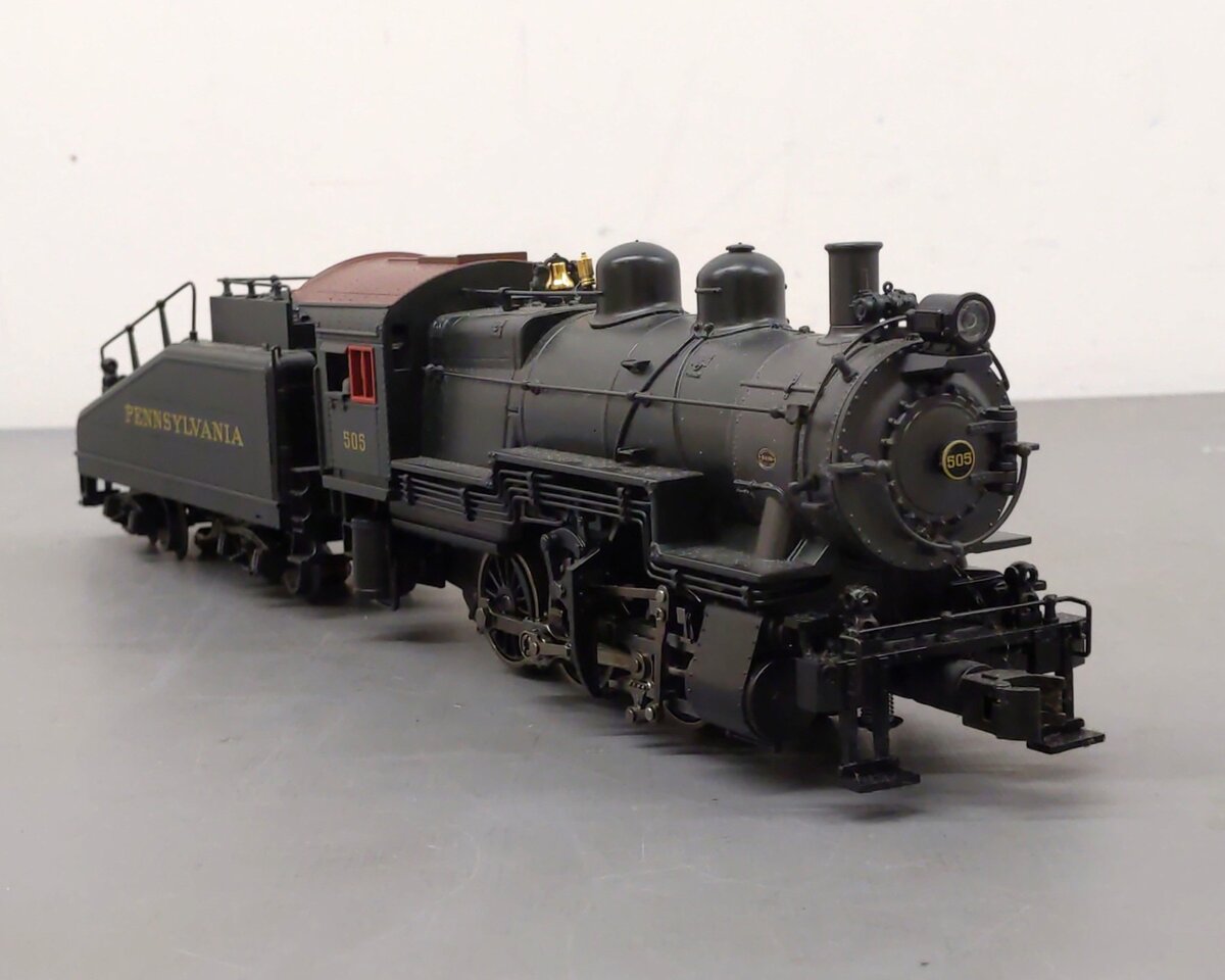 K-Line K3480-0001 O Gauge Pennsylvania 0-6-0 B6 Steam Switcher #505 w/Railsounds EX/Box
