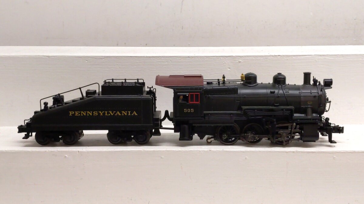 K-Line K3480-0001 O Gauge Pennsylvania 0-6-0 B6 Steam Switcher #505 w/Railsounds EX/Box