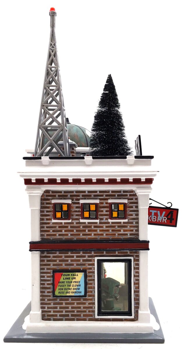 Dept 56 55337 Snow Village "KBRR TV" LN/Box
