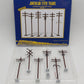 American Flyer 6-49872 S Scale Telephone Poles (Pack of 6) LN/Box