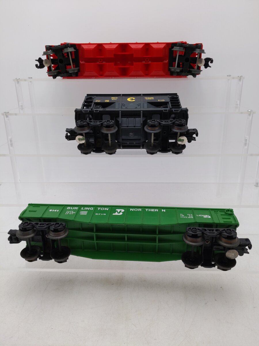 Lionel & K-Line Assorted Train Cars [3] EX