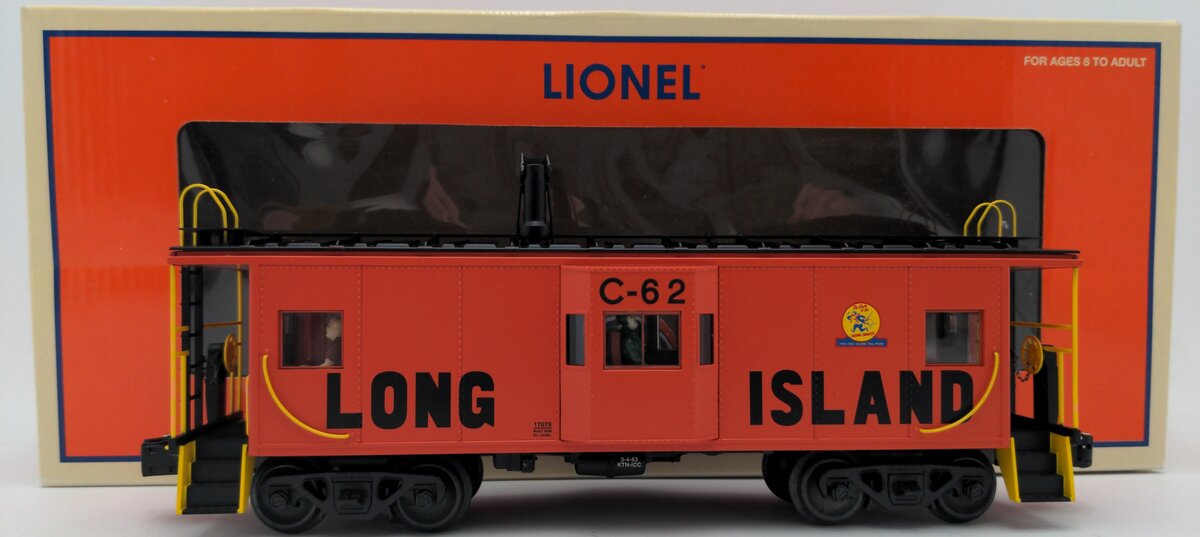 Lionel 6-17679 Long Island Bay Window Caboose w/Smoke EX/Box