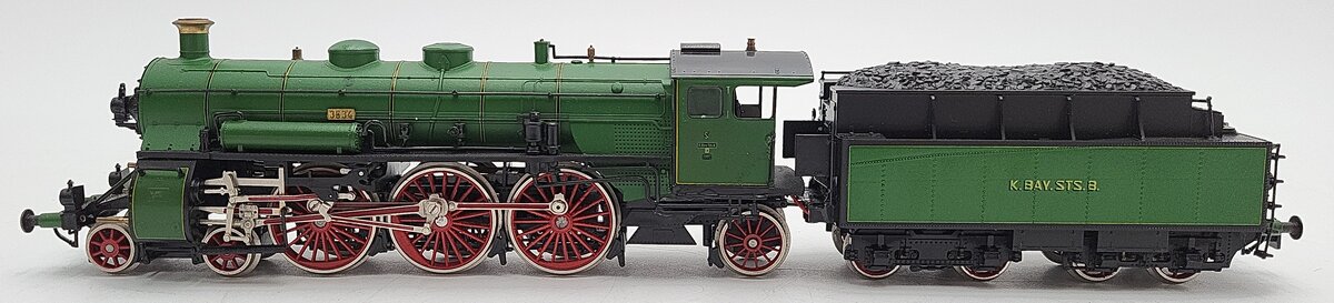 Roco 1802 HO Scale K. Bay Sts B Steam Locomotive EX/Box