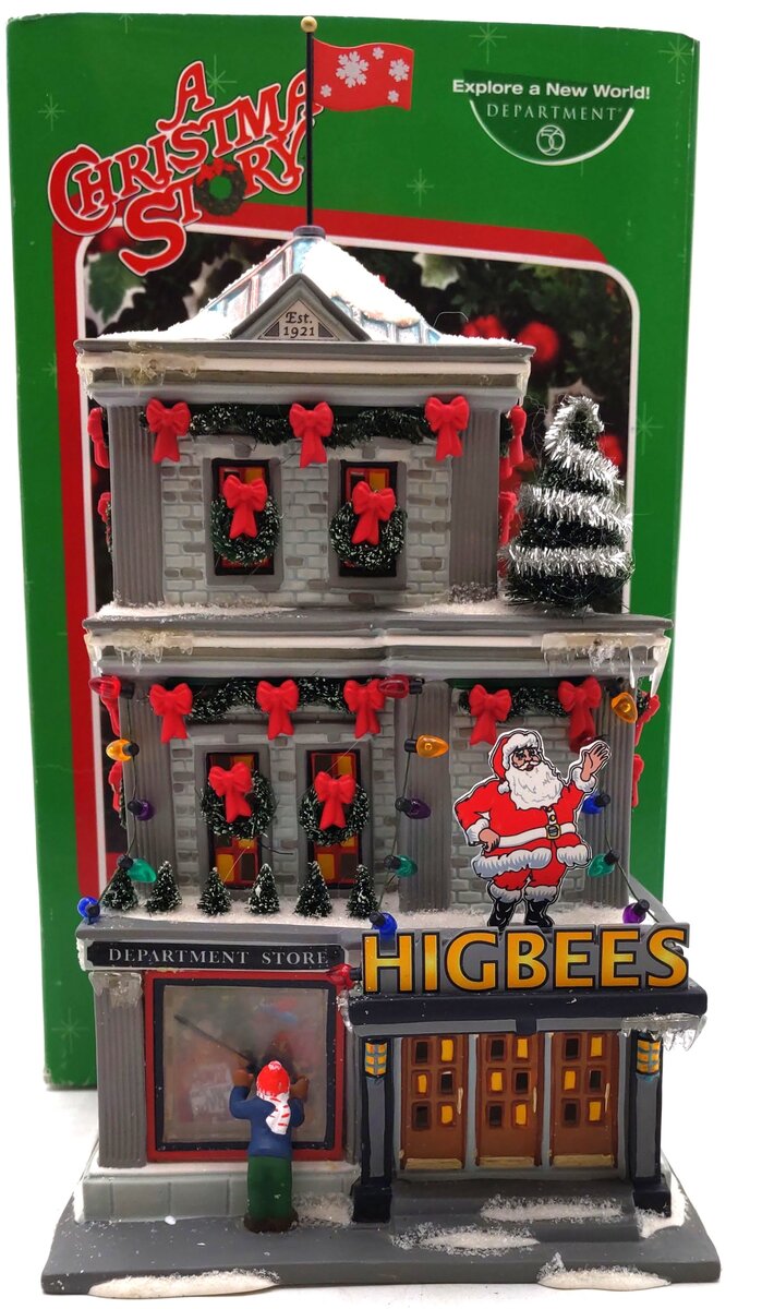 Dept 56 A Christmas Story Higbee's Department Store EX/Box