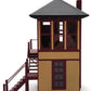 Weaver G1953B O Interlocking Tower Cream W/ Oxide Brown Gold Edition Assembled LN/Box