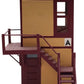 Weaver G1953B O Interlocking Tower Cream W/ Oxide Brown Gold Edition Assembled