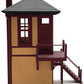 Weaver G1953B O Interlocking Tower Cream W/ Oxide Brown Gold Edition Assembled LN/Box