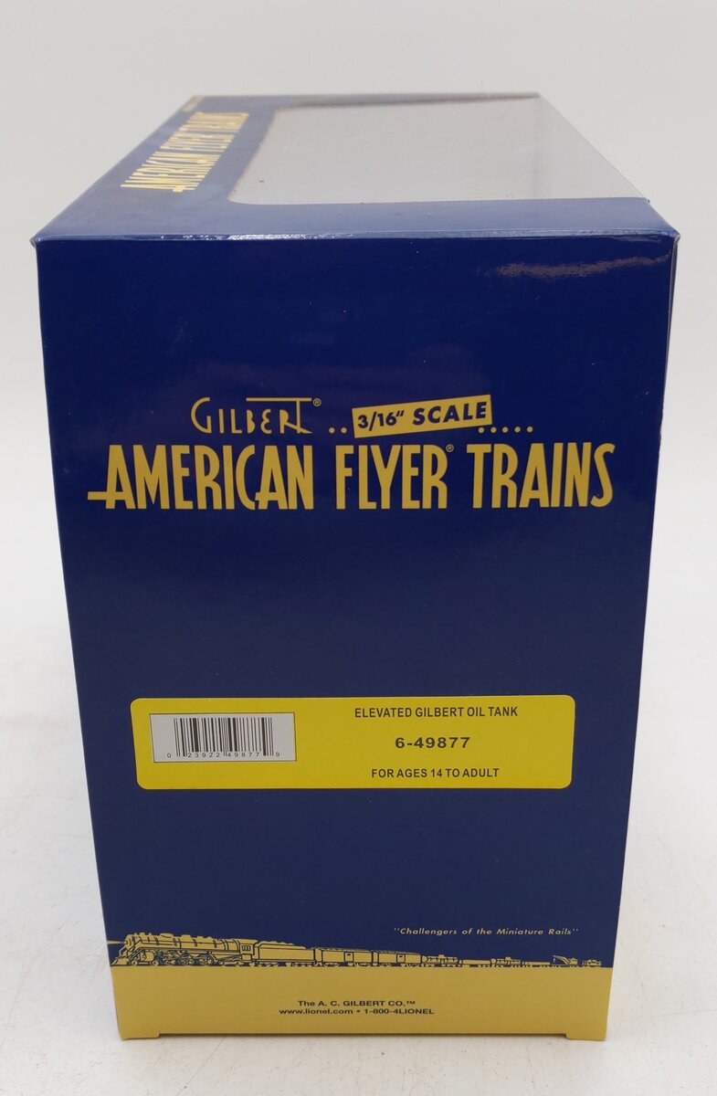 American Flyer 6-49877 S Elevated Oil Tank - American Flyer® Gilbert Oil LN/Box