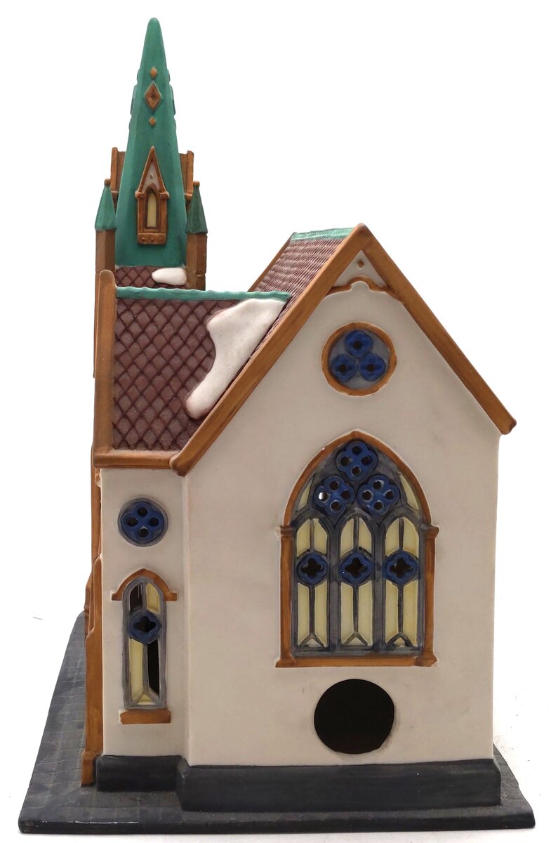 Dept 56 5542-5 Christmas in the City - All Saints Corner Church EX
