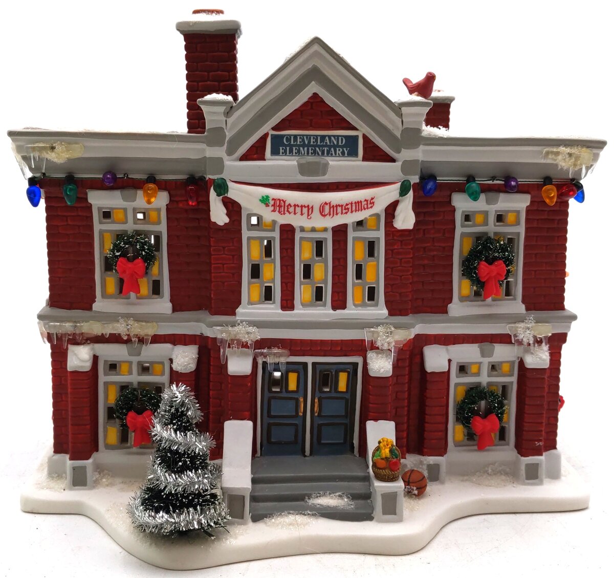 Dept 56 805029 A Christmas Story "Cleveland Elementary School" Building EX/Box
