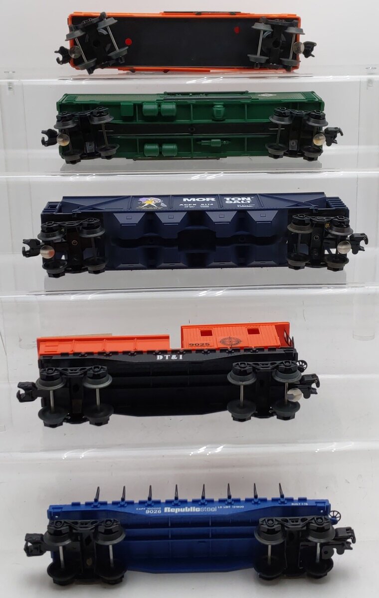 Lionel O Gauge Freight Cars #9025,9026,9114,6700,9863 [5] VG