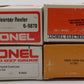 Lionel O Gauge Freight Cars #9403,7301,9870,5719 [4] VG/Box
