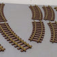Lionel G Scale - Curved Brass Track Sections [20] VG