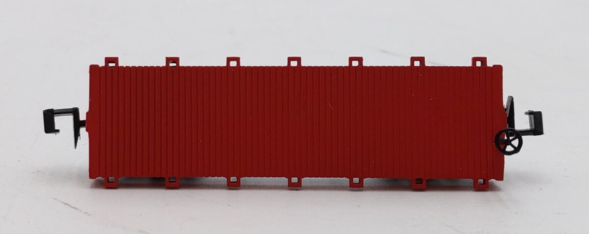 Bachmann 53-1051-24 N Scale 34' C.P. Flat Car With Stakes NIB