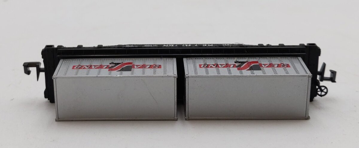 Bachmann 53-1046-B5 N Scale New Haven 51' Flat Car with Container NIB