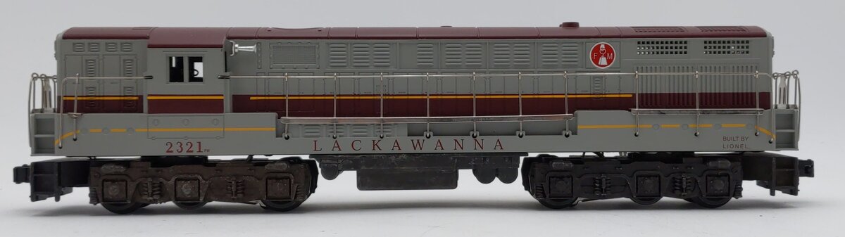 Lionel 6-18322 O Lackawanna Postwar Reproduction Diesel Locomotive #2321 EX