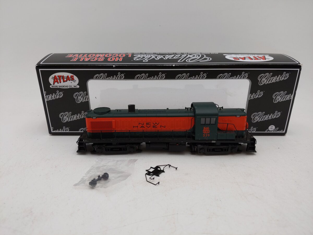 Atlas 10003026 HO RS-3 New Haven Diesel Locomotive #539/Box