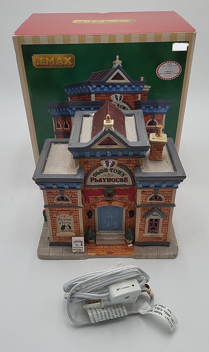 Lemax 45770 Olde Town Playhouse EX/Box