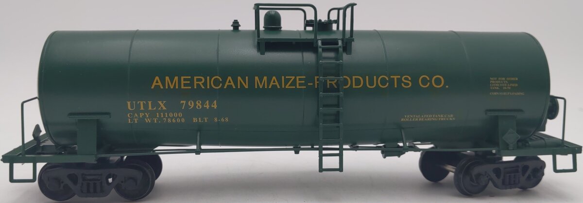 American Models 509 S Gauge American Maize Tank Car #79844-Scale EX/Box