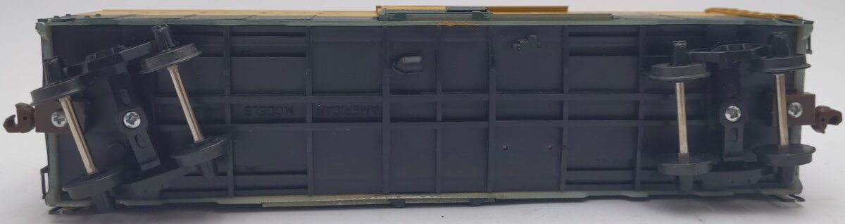 American Models 122 S Scale Rutland Boxcar #128 EX/Box