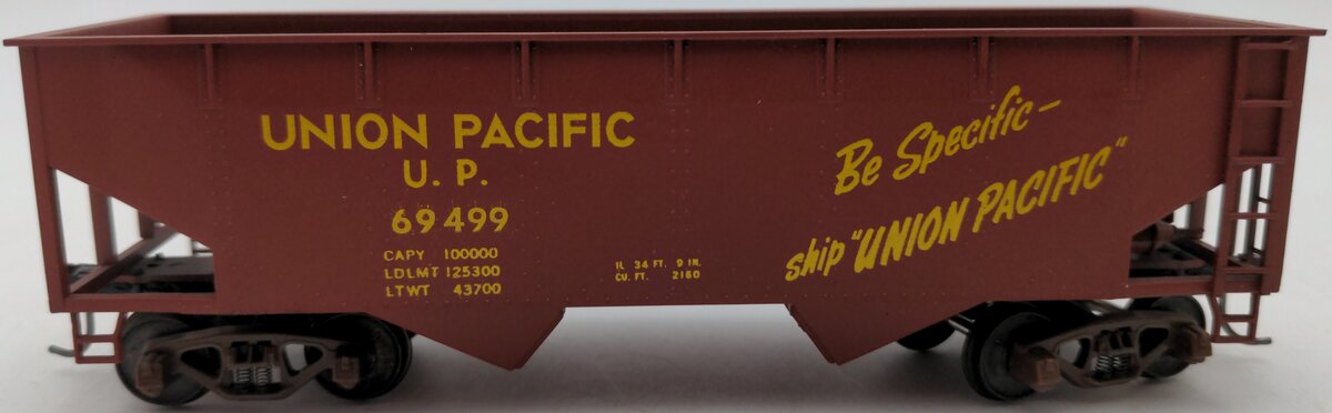 American Models S Scale Union Pacific Hopper Car #69499 EX/Box