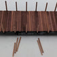 American models S Gauge Wooden Flatcar W/ Stakes #115110 EX/Box