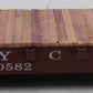 American Models 6013 S Scale New York Central 46' Flat Car #500582 EX/Box