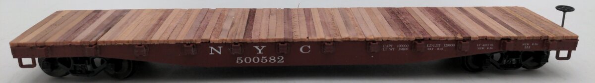 American Models 6013 S Scale New York Central 46' Flat Car #500582 EX/Box