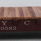American Models 6013 S Scale New York Central 46' Flat Car #500582 EX/Box