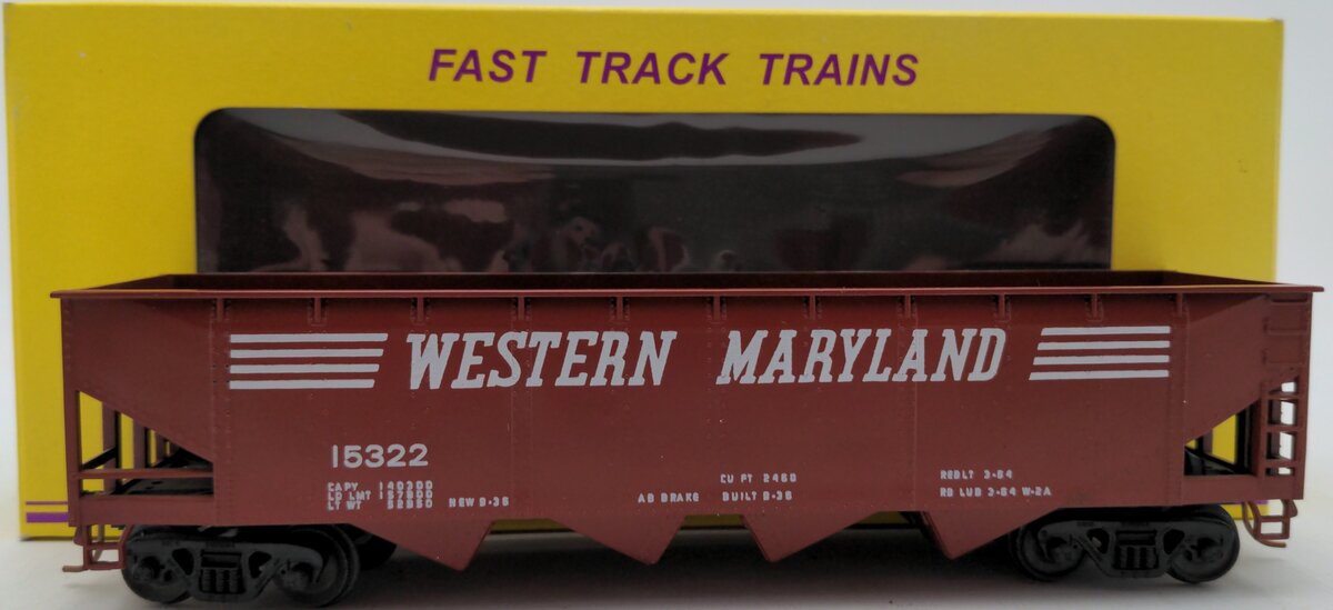 American Models 3409 Western Maryland Hopper Car #15322 EX/Box
