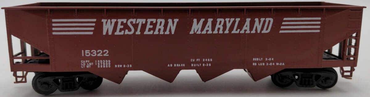 American Models 3409 Western Maryland Hopper Car #15322 EX/Box