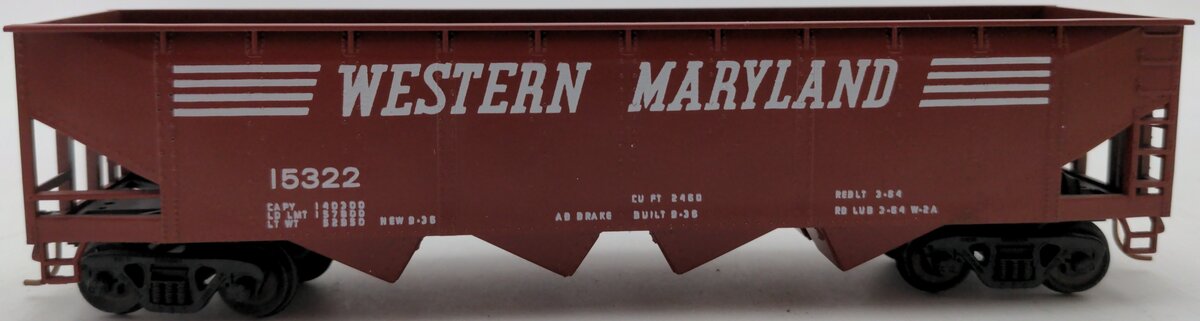 American Models 3409 Western Maryland Hopper Car #15322 EX/Box