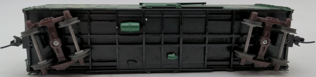 American Models 176 S Gauge Reading Box Car #104276 [Hi Rail] EX/Box