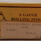 American Models 202 S Scale Pacific Fruit Express Reefer Car VG/Box