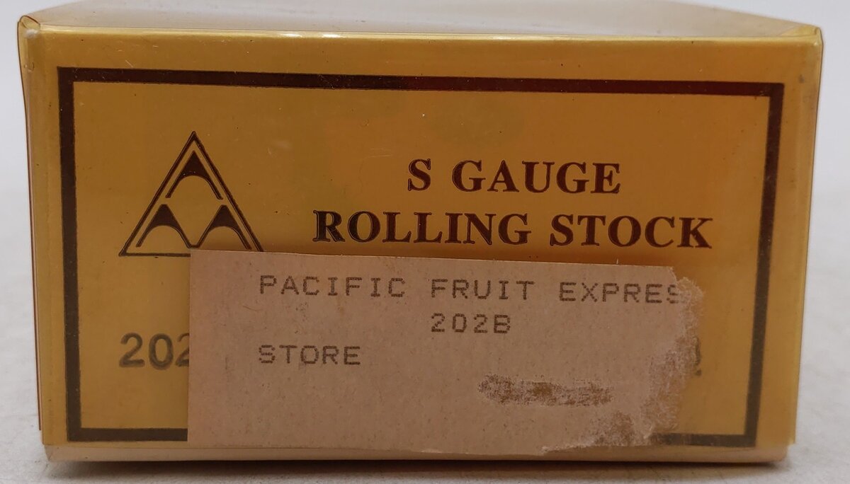 American Models 202 S Scale Pacific Fruit Express Reefer Car VG/Box