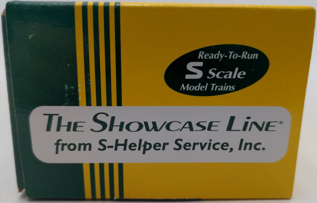 S-Helper Service 01019 S Scale Burlington Route 40' Steel Re-Built Boxcar #63339 EX/Box