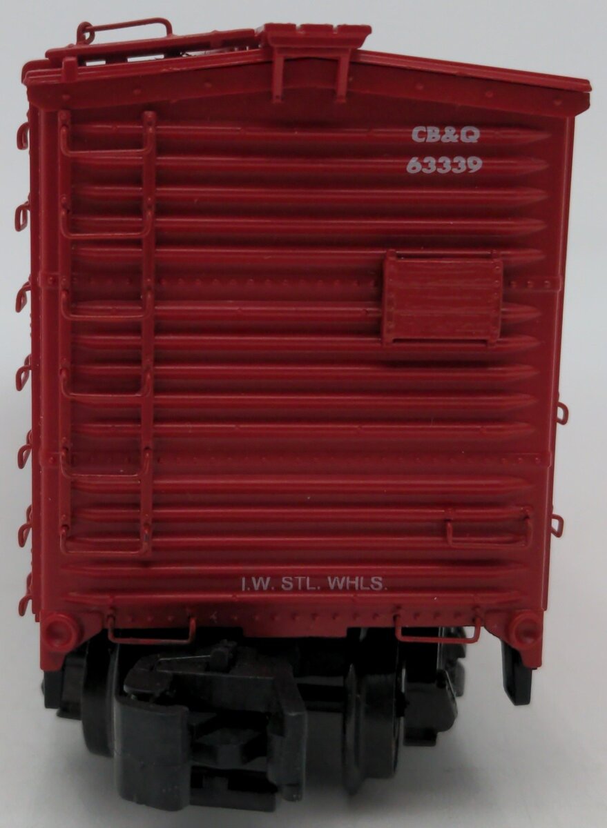 S-Helper Service 01019 S Scale Burlington Route 40' Steel Re-Built Boxcar #63339 EX/Box
