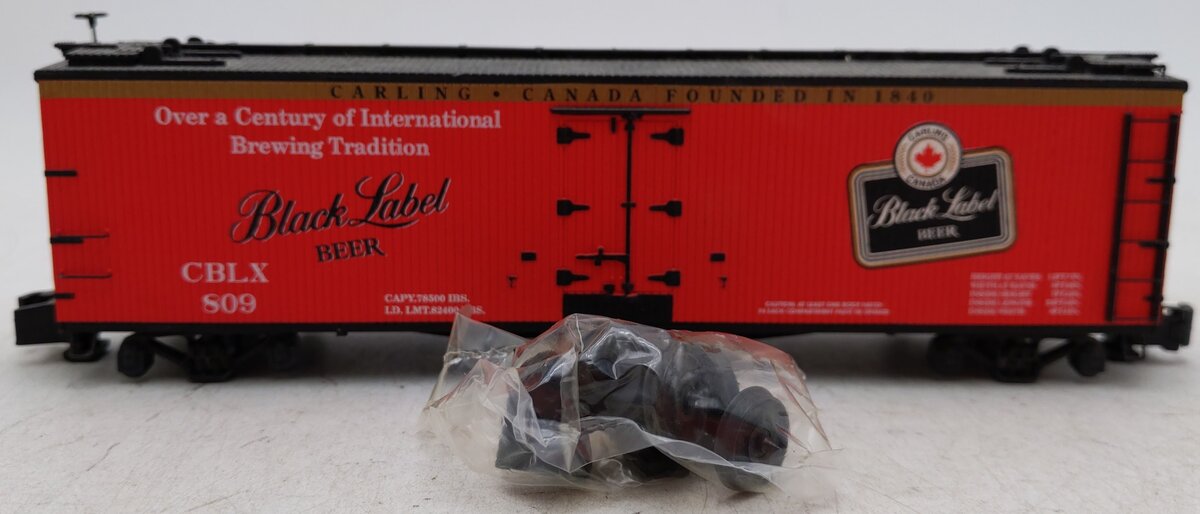 S-Helper 01830 S Guage Carling Black Label Reefer #809 EX/Box
