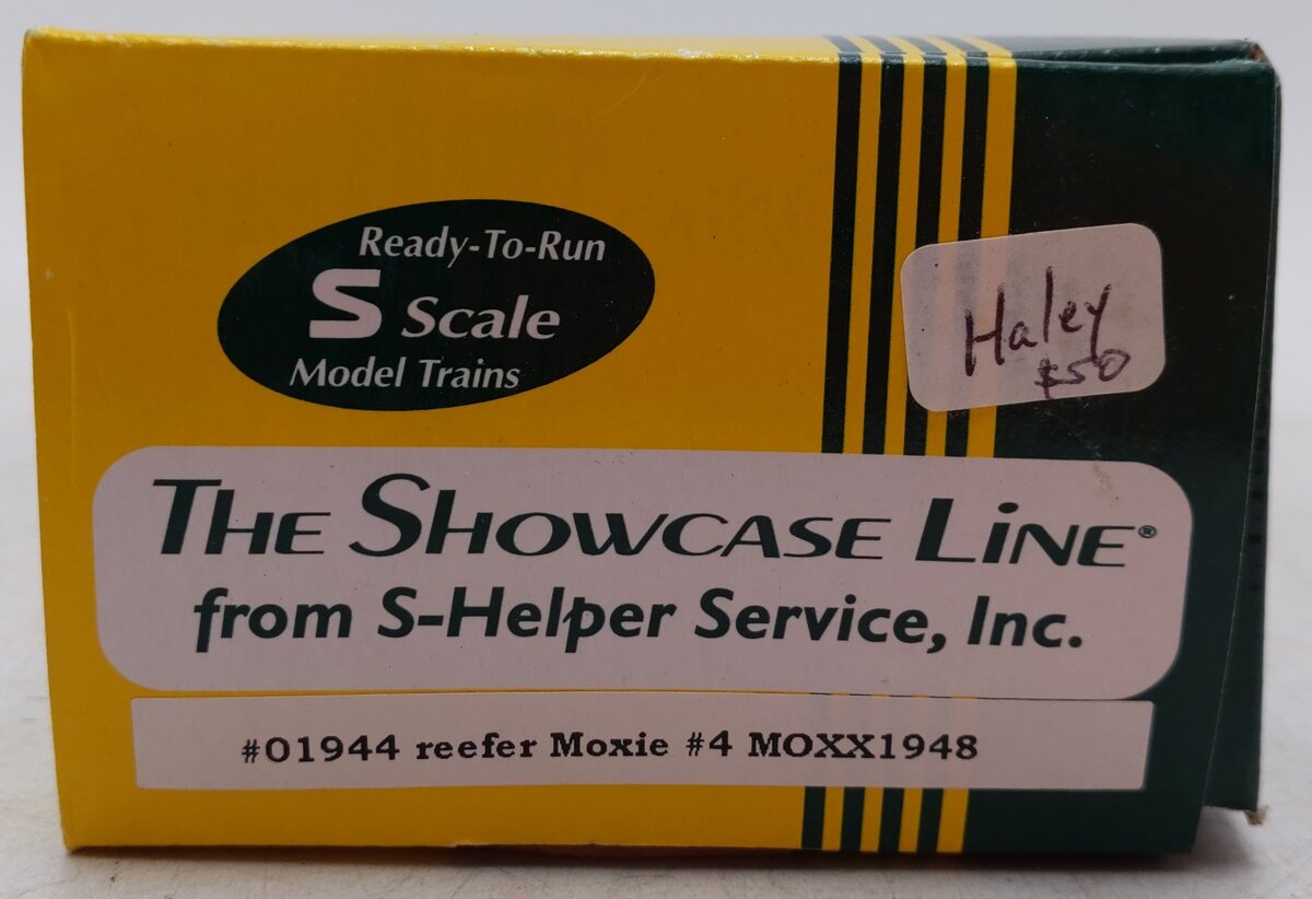 S-Helper Service 01944 S Gauge Moxie Boxcar #1948 EX/Box