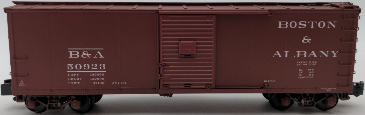 S-Helper 01961 S Scale Boston & Albany Boxcar #50923 EX/Box