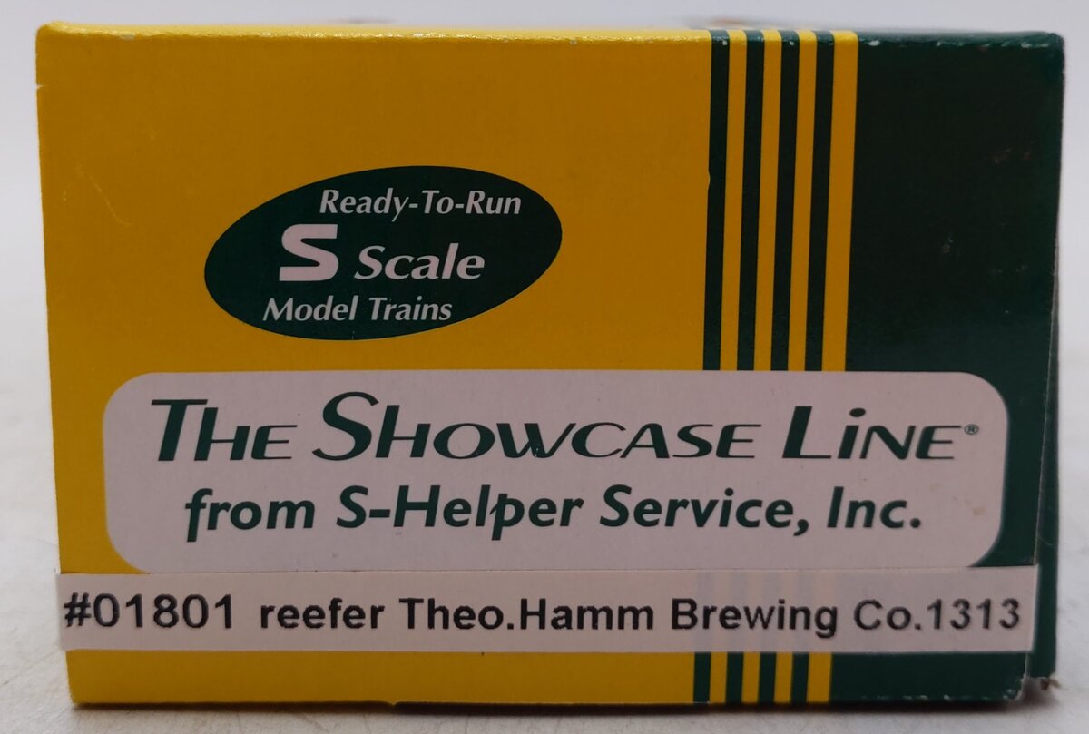 S-Helper 01801 S Theo Hamm Brewing Co Reefer Car #1313 VG/Box