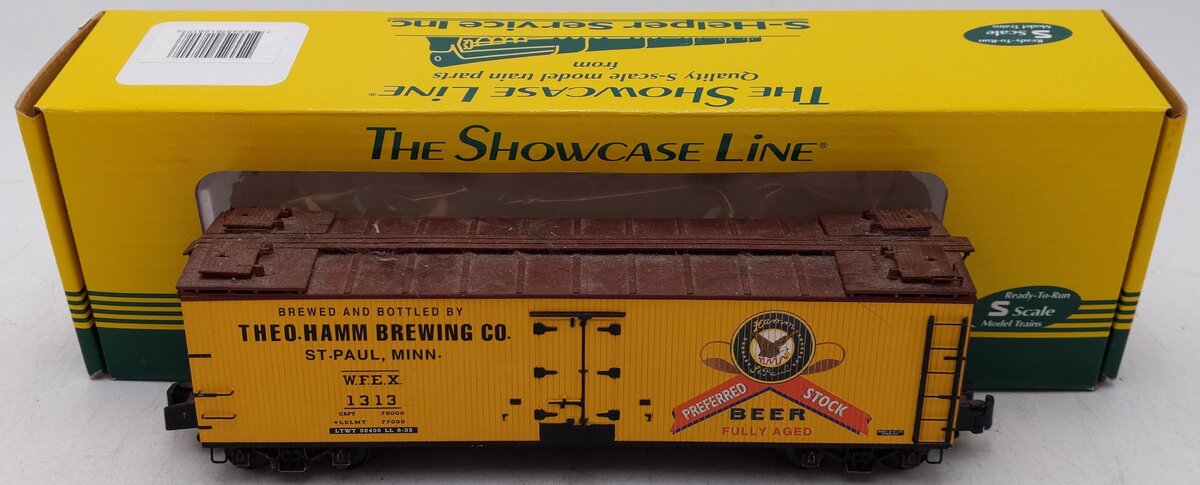 S-Helper 01801 S Theo Hamm Brewing Co Reefer Car #1313 VG/Box